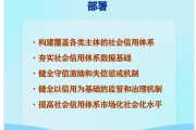 中辦、國辦印發《關于健全社會信用體系的意見》