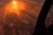 烏克蘭空軍司令部官員公布畫面：烏軍出動“幻影-2000”戰機擊落俄導彈
