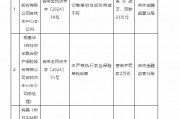 中華財(cái)險(xiǎn)吉林市中心支公司被罰23萬元：未嚴(yán)格執(zhí)行農(nóng)業(yè)保險(xiǎn)單獨(dú)核算、會計(jì)憑證記載事項(xiàng)與實(shí)際用途不符