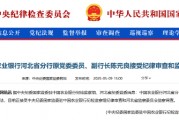 農業銀行河北省分行原黨委委員、副行長陳元良被查