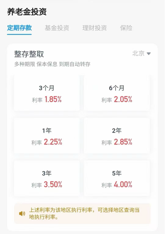 部分銀行個人養老金存款利率高達4% 分析人士：為打破戶熱、繳費冷困局