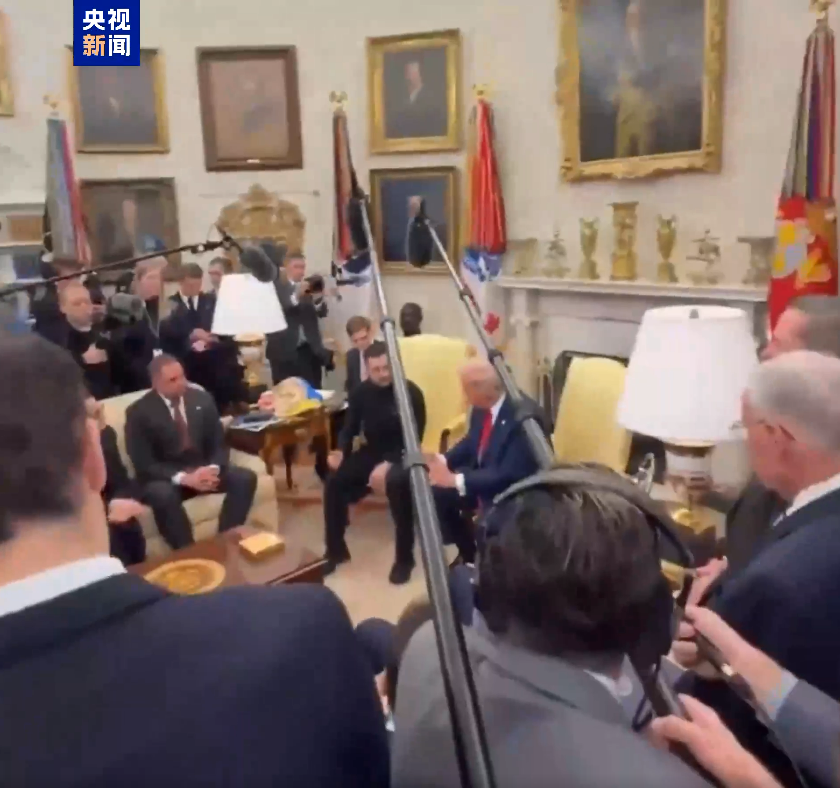 激烈爭吵，烏美礦產協議未簽署！澤連斯基：沒安全保障，不會停火！特朗普指責澤連斯基拿第三次世界大戰賭博