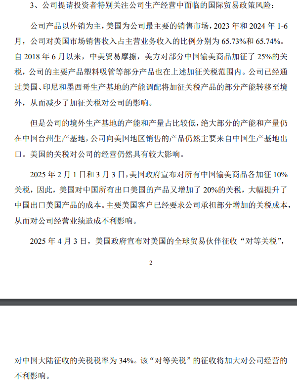 超30家A股公司，緊急回應！事關“特朗普關稅”！
