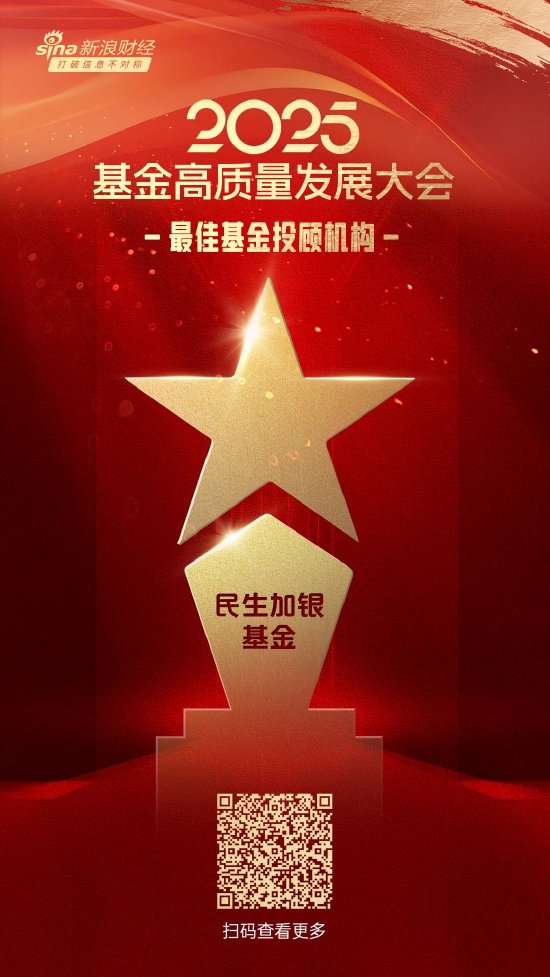 2025公募基金榮譽榜：民生加銀基金獲得2025最佳基金投顧機構榮譽